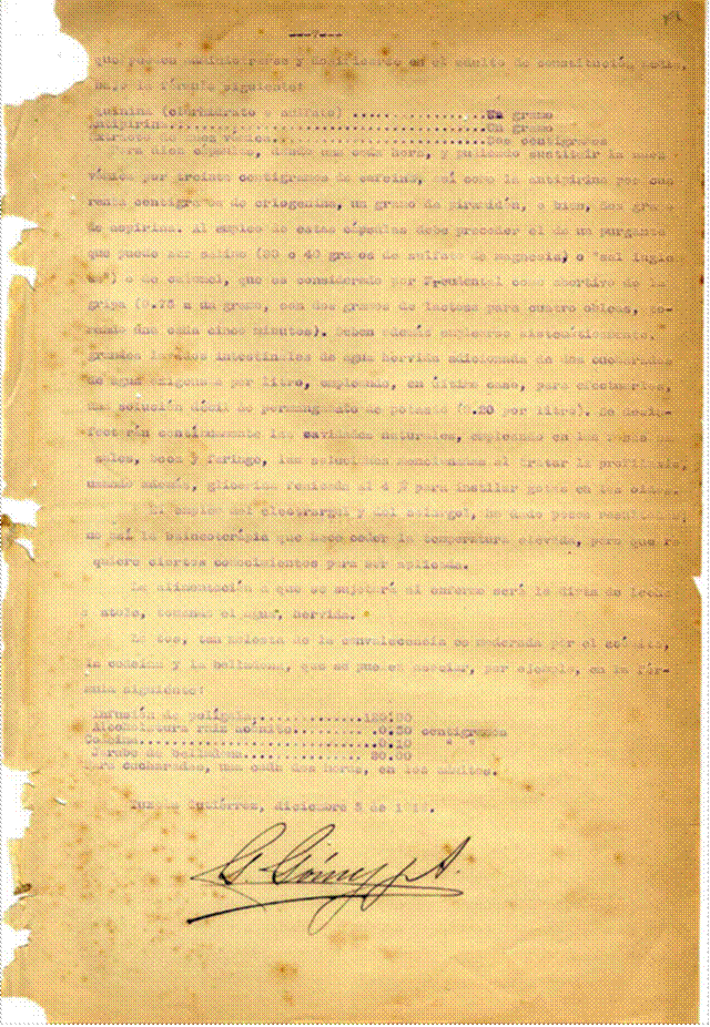 Documento del doctor Gustavo Gómez Azcárate, página 7
