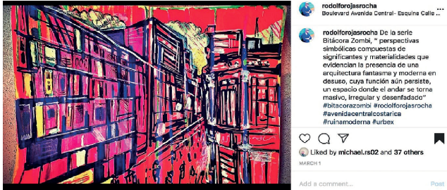 Bitácora Zombi en la plataforma Instagram